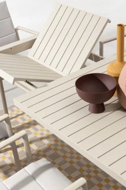 Hot Bizzotto TAVOLO IN ALLUMINIO RASTIN - KIPLIN