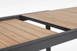 Hot Bizzotto TAVOLO IN ALLUMINIO 220-340X100 ANTRACITE YK13 - BELMAR