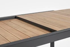 Hot Bizzotto TAVOLO IN ALLUMINIO 220-340X100 ANTRACITE YK13 - BELMAR