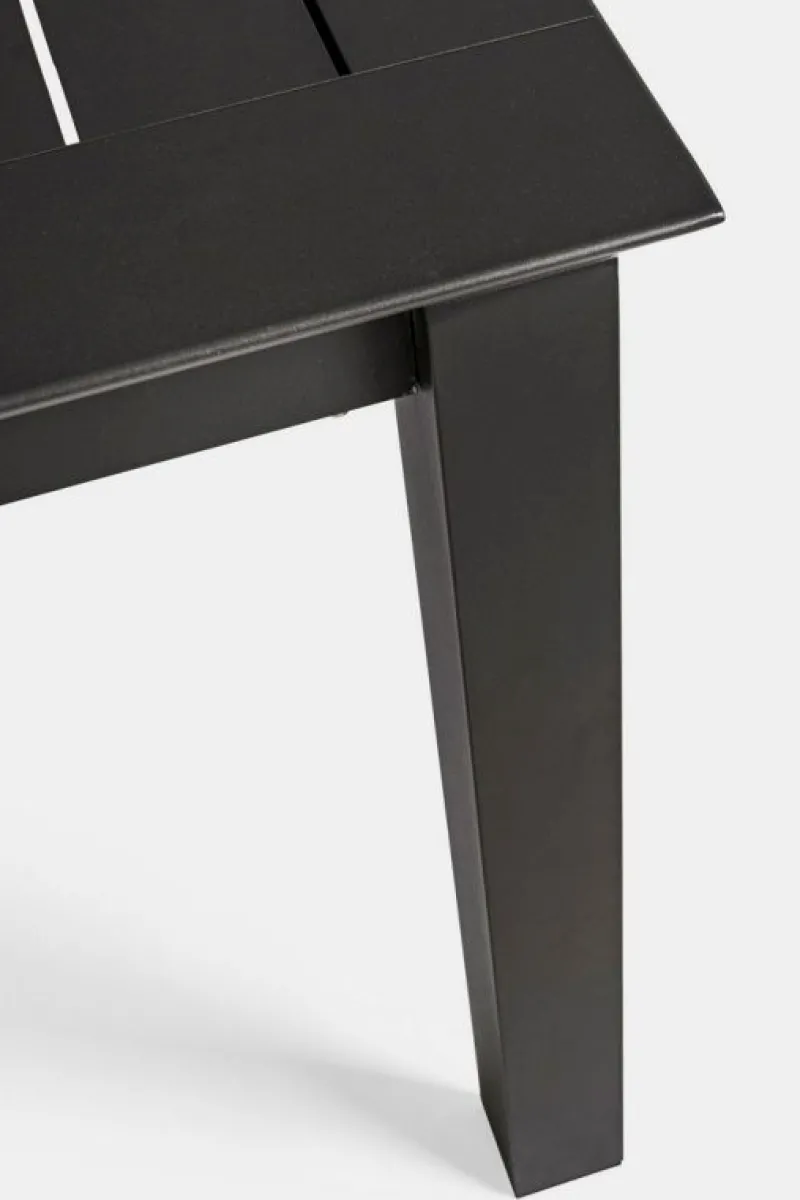 Best Bizzotto TAVOLO IN ALLUMINIO 160/240X100 ANTRACITE CX23 - KONNOR