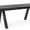 Clearance Bizzotto TAVOLO IN ALLUMINIO 205/265X103 ANTRACITE JX55 - KRION