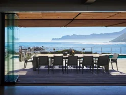 Sale Bizzotto TAVOLO IN ALLUMINIO 253/319/384X110 ANTRACITE GK52 - CAMERON