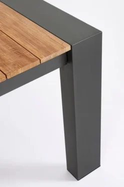 Sale Bizzotto TAVOLO IN ALLUMINIO 253/319/384X110 ANTRACITE GK52 - CAMERON