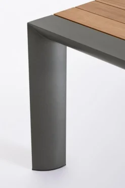 Sale Bizzotto TAVOLO IN ALLUMINIO 253/319/384X110 ANTRACITE GK52 - CAMERON