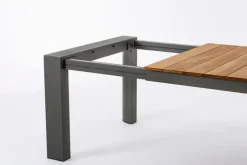 Sale Bizzotto TAVOLO IN ALLUMINIO 253/319/384X110 ANTRACITE GK52 - CAMERON