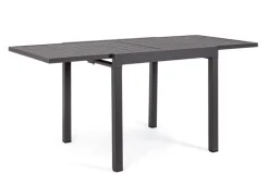 Hot Bizzotto TAVOLO IN ALLUMINIO 83/166X80 ANTRACITE YK13 - PELAGIUS