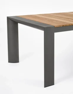 Sale Bizzotto TAVOLO IN ALLUMINIO 228-294X100 ANTRACITE GK52 - CAMERON