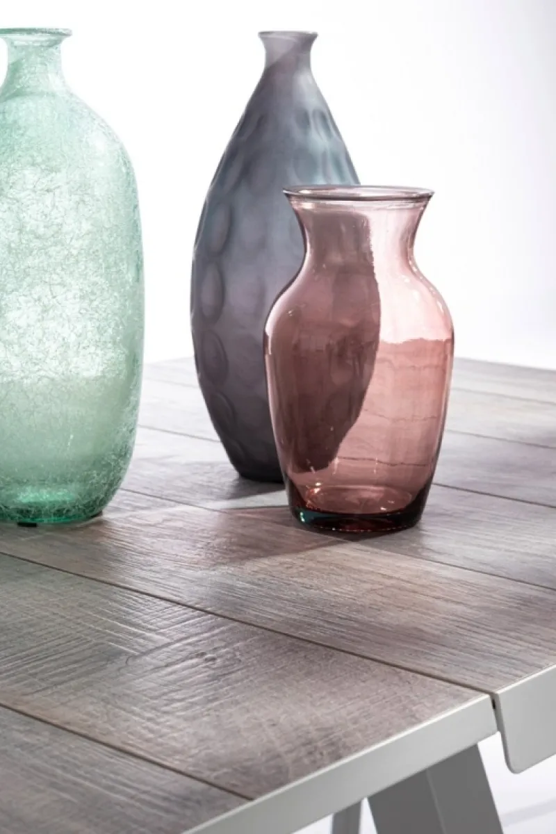 Clearance Bizzotto TAVOLO IN ALLUMINIO 205/265X103 LUNAR - KRION