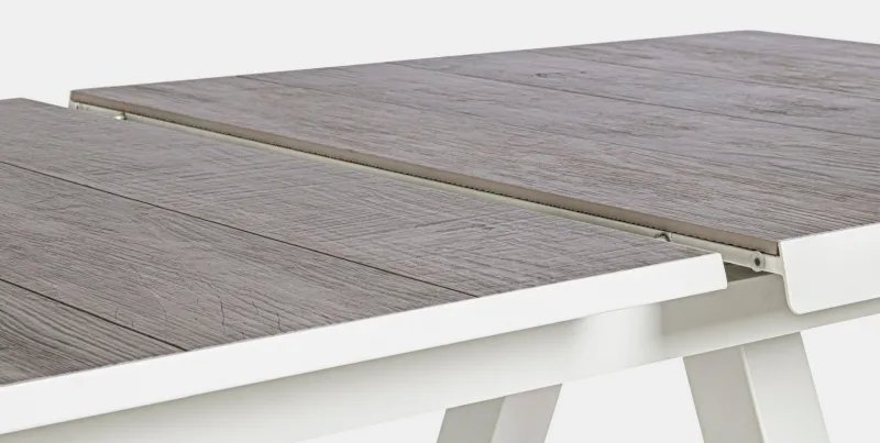 Clearance Bizzotto TAVOLO IN ALLUMINIO 205/265X103 LUNAR - KRION