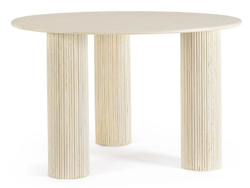 Bizzotto TAVOLO IN LEGNO 6 PERSONE ROTONDO FISSO - DACCA