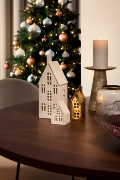 Clearance Bizzotto TAVOLO IN LEGNO NATURALE D120 - ORISSA