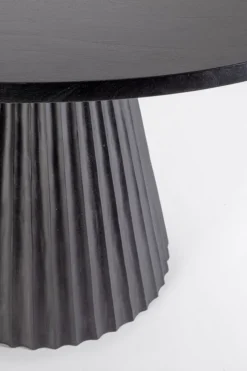 Hot Bizzotto TAVOLO IN LEGNO NERO D120 - ORISSA