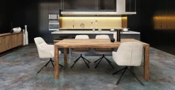 Best Bizzotto TAVOLO IN LEGNO SHEESHAM 200X100 - NARTAN