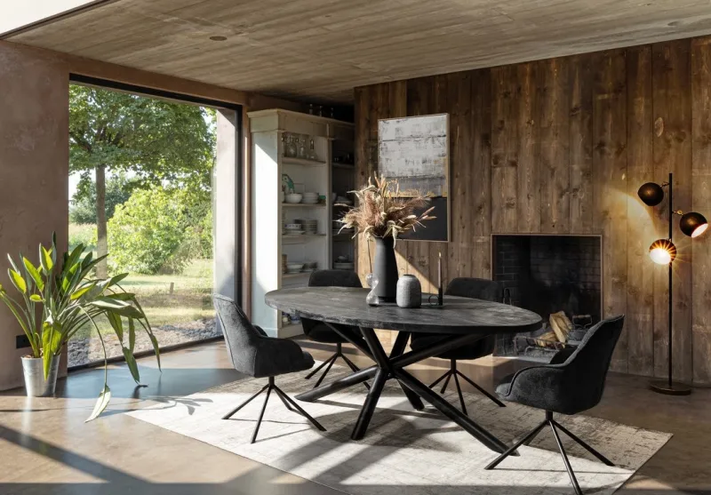 Outlet Bizzotto TAVOLO IN LEGNO 200X110 - HASTINGS