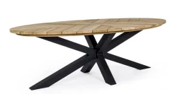 Best Bizzotto TAVOLO IN TEAK CARBON RT02 - PALMDALE
