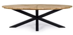 Best Bizzotto TAVOLO IN TEAK CARBON RT02 - PALMDALE