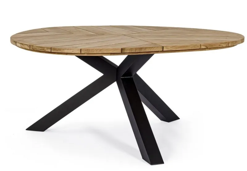Best Bizzotto TAVOLO IN TEAK CARBON RT02 - PALMDALE