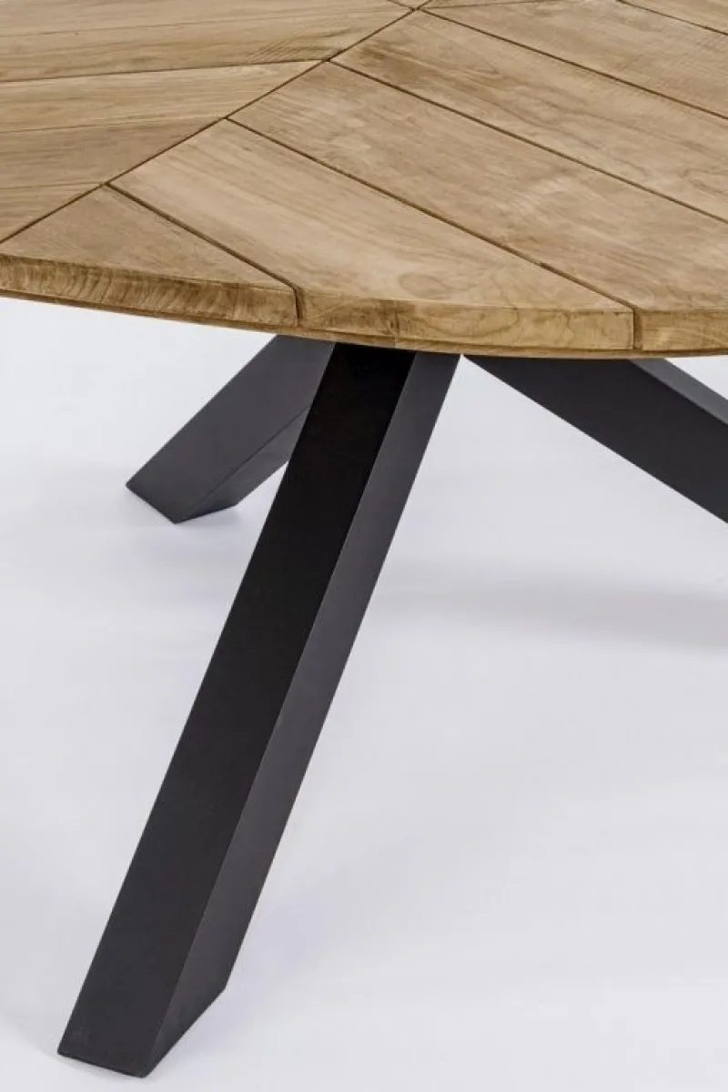 Best Bizzotto TAVOLO IN TEAK CARBON RT02 - PALMDALE