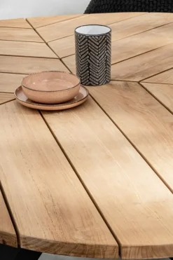 Best Bizzotto TAVOLO IN TEAK CARBON RT02 - PALMDALE