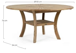 New Bizzotto TAVOLO IN TEAK D155 - MARYLAND