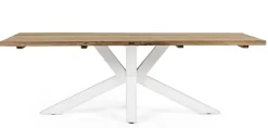 Sale Bizzotto TAVOLO IN TEAK RICICLATO BIANCO PM01 - RAMSEY