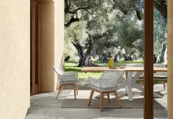 Sale Bizzotto TAVOLO IN TEAK RICICLATO BIANCO PM01 - RAMSEY