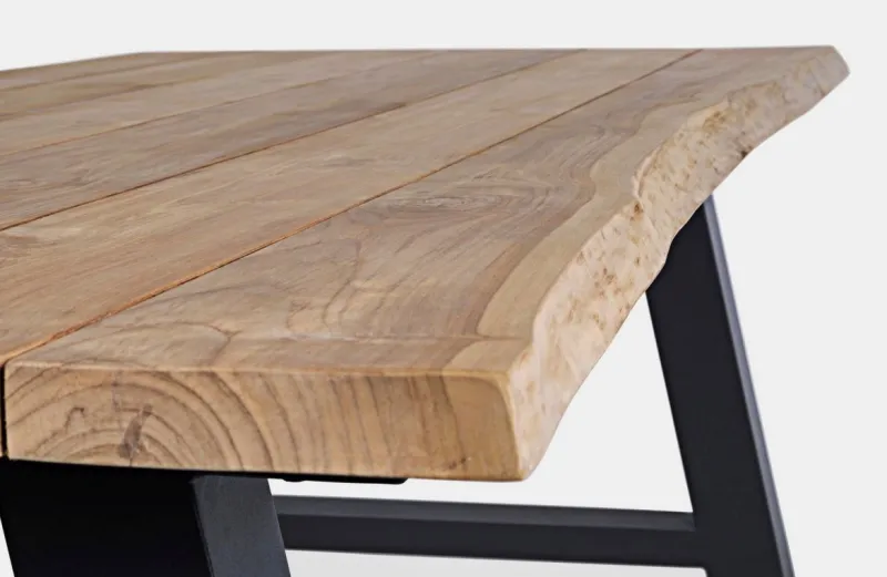 Hot Bizzotto TAVOLO IN TEAK RICICLATO ANTARCITE AM03 - ROLLAND