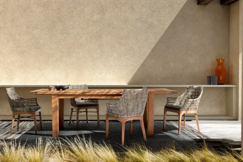 Sale Bizzotto TAVOLO IN TEAK RICICLATO 180/250 - BOUNTY