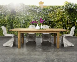 Sale Bizzotto TAVOLO IN TEAK RICICLATO 180/250 - BOUNTY