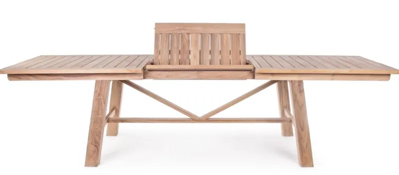 Bizzotto TAVOLO IN TEAK 220/300X100 - MARYLAND