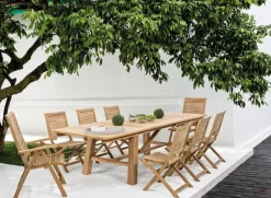 Bizzotto TAVOLO IN TEAK 220/300X100 - MARYLAND