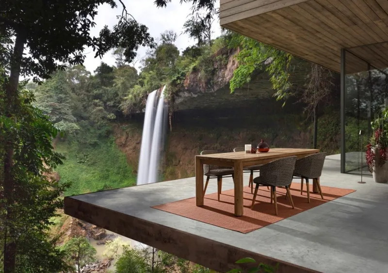 Outlet Bizzotto TAVOLO MAVERICK - 200X100