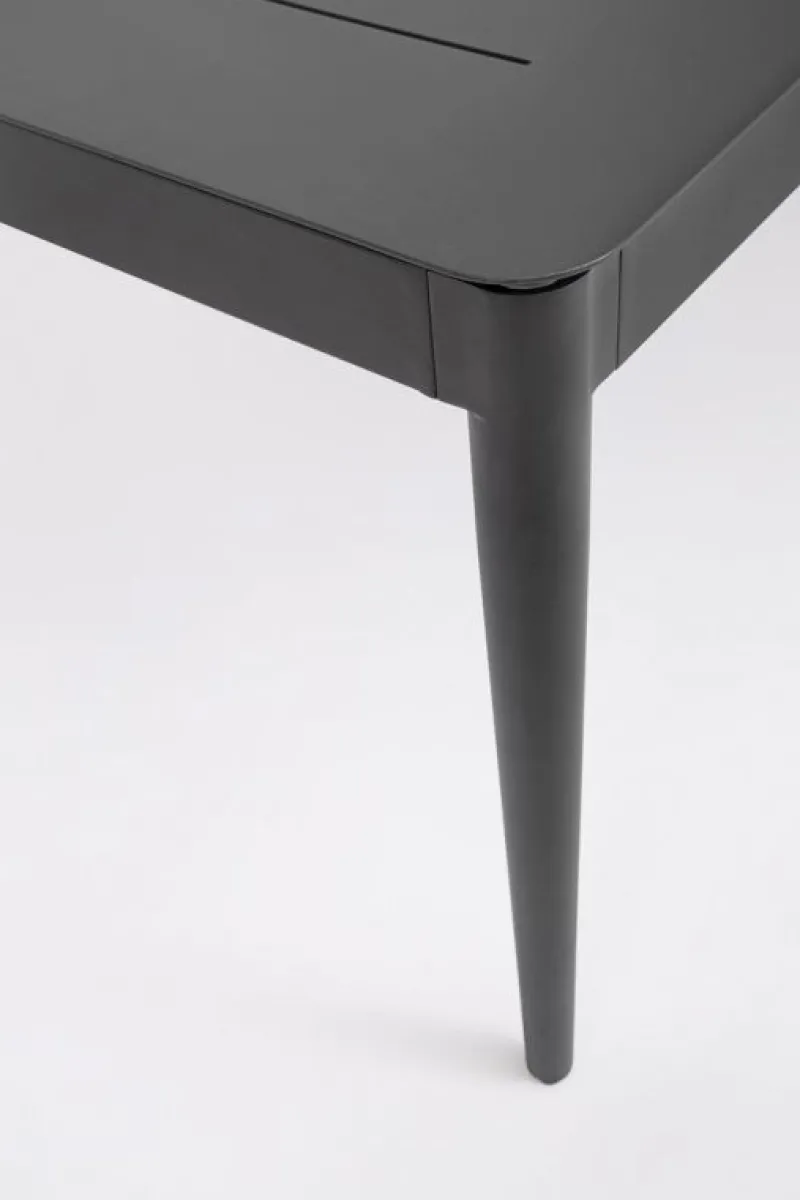 Clearance Bizzotto TAVOLO NEBULA 160X90 ANTRACITE YK13