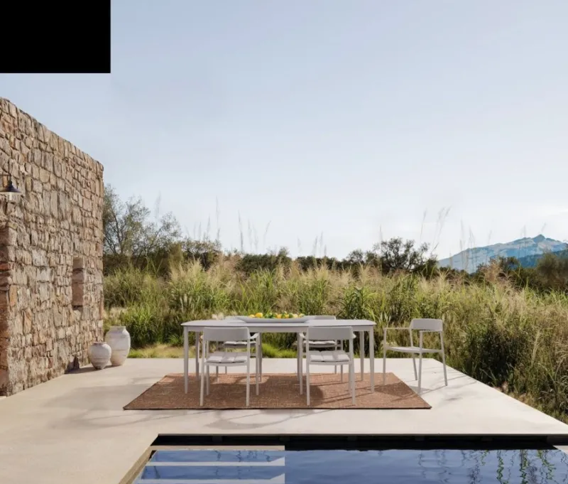 Outlet Bizzotto TAVOLO NESTOR 220X100 MORNY WG25