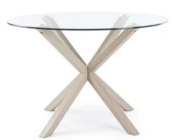 Sale Bizzotto TAVOLO ROTONDO IN VETRO - MAY