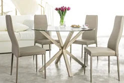 Sale Bizzotto TAVOLO ROTONDO IN VETRO - MAY