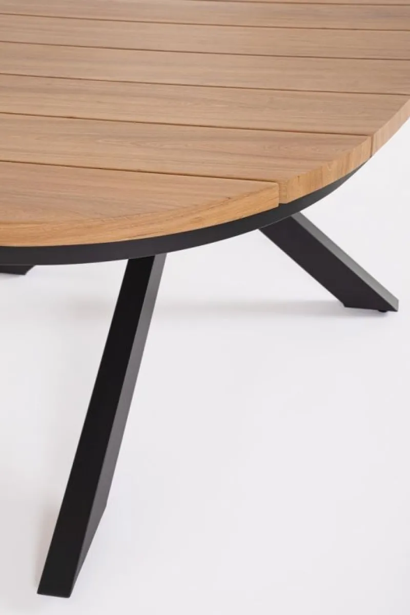 Hot Bizzotto TAVOLO ZELMAR 218X115 ANTRACITE YK13