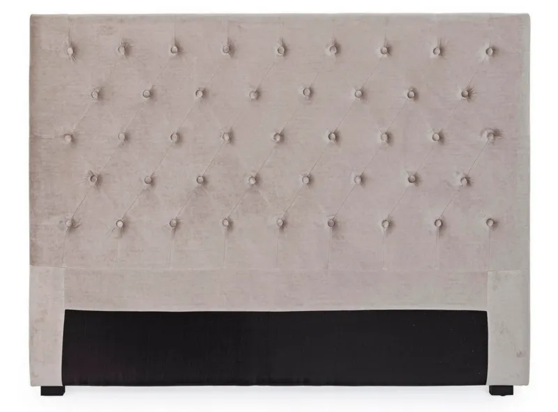 New Bizzotto TESTIERA LETTO IN LEGNO GRIGIO CHIARO 160 - CASPAR