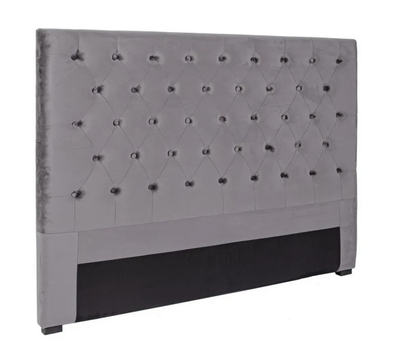 Bizzotto TESTIERA LETTO IN LEGNO GRIGIO SCURO 160 - CASPAR