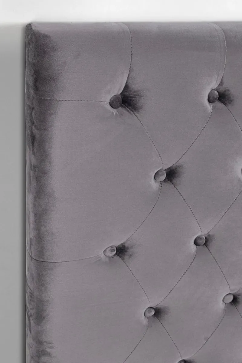 Bizzotto TESTIERA LETTO IN LEGNO GRIGIO SCURO 160 - CASPAR