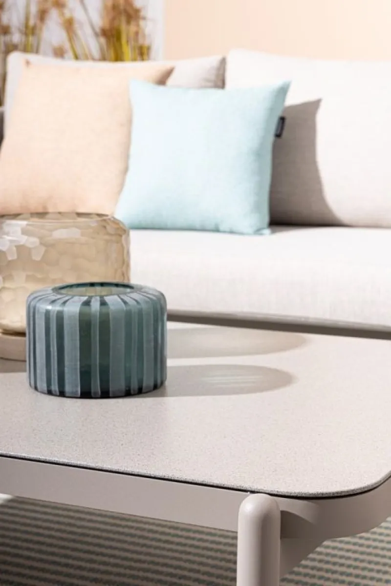 Outlet Bizzotto VASO ARUNI VT BLU GRIGIO H21,5