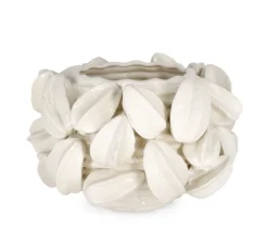 Clearance Bizzotto VASO CARAMBOLA BIANCO H23