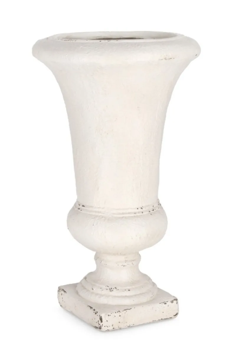 Discount Bizzotto VASO CASSIOPEA BIANCO H61,5