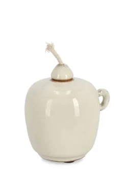 Best Bizzotto VASO CON STOPPINO ESMA BEIGE H11,5