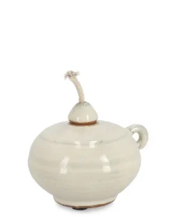 Best Bizzotto VASO CON STOPPINO ESMA BEIGE H9