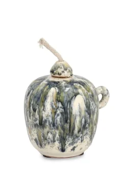 New Bizzotto VASO CON STOPPINO ESMA MEL VER BLU H11,5