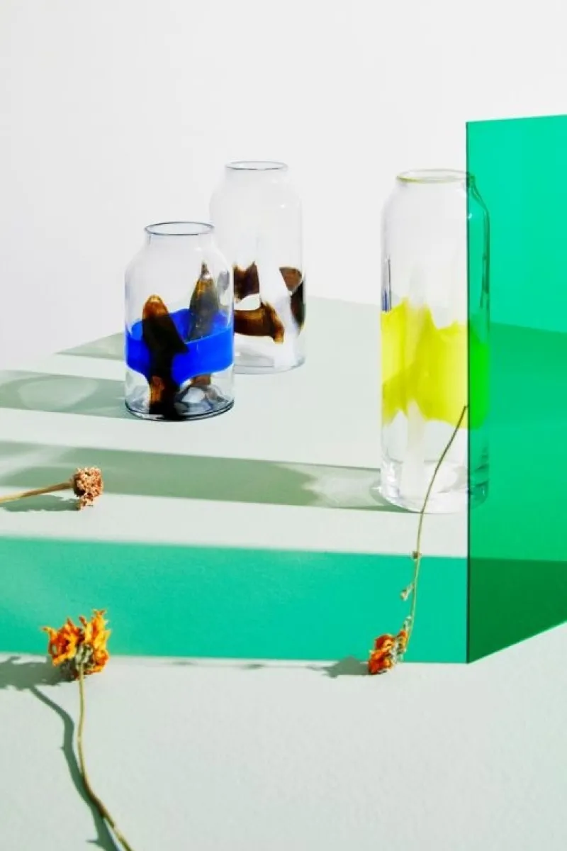 Bizzotto VASO ERIDANUS VT BIANCO NERO H31