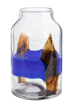 Best Bizzotto VASO ERIDANUS VT BLU NERO H24,5