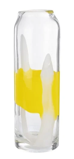 New Bizzotto VASO ERIDANUS VT GIALLO BIANCO H36