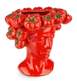 Best Bizzotto VASO GAZPACHO LADY ROSSO H29